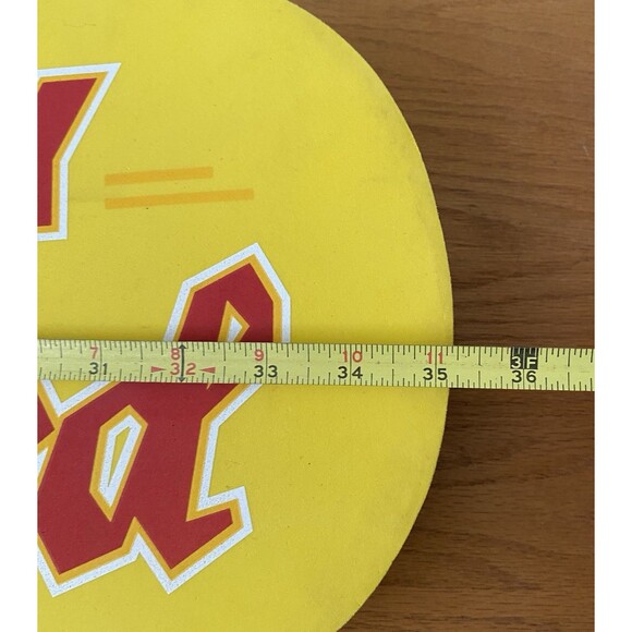 Shiner Ruby Redbird Promotional HUGE Flip Flop 35”x 10” RARE! - Picture 9 of 11